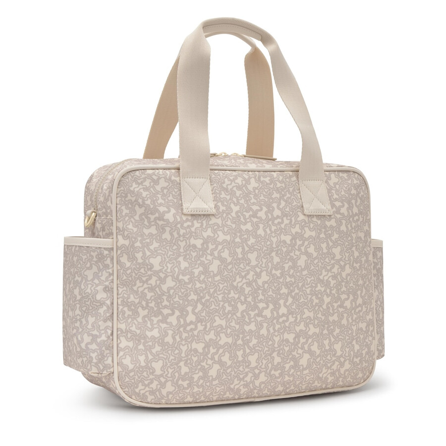 beige wickeltasche kaos mini lines soft