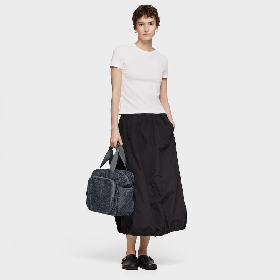 graue wickeltasche kaos mini lines soft