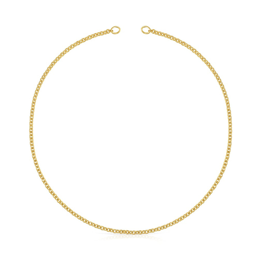 silber-vermeil halsband