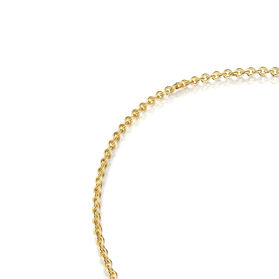 silber-vermeil halsband