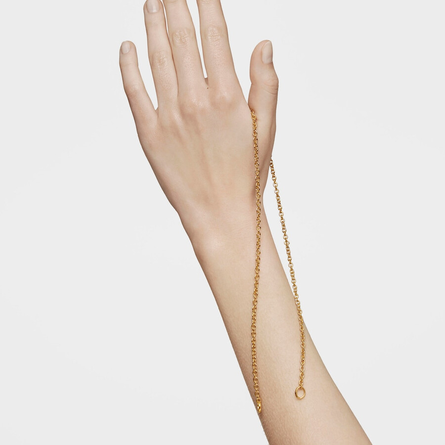 silber-vermeil halsband