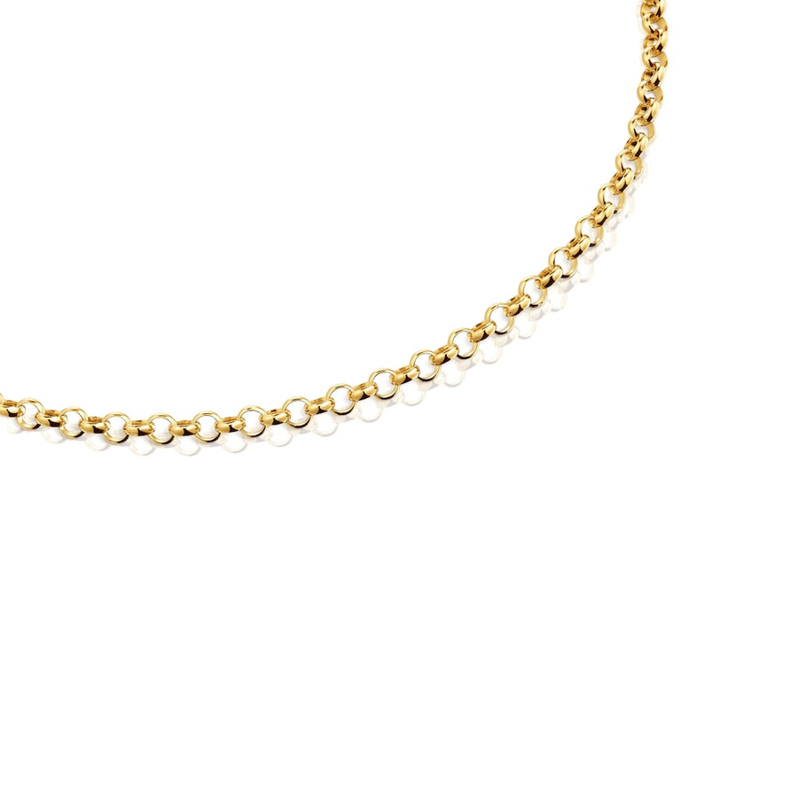 halskette tous hold aus vermeil 42 cm.