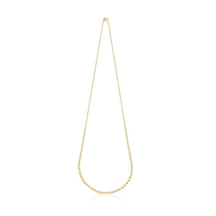 silber-vermeil glänzender choker