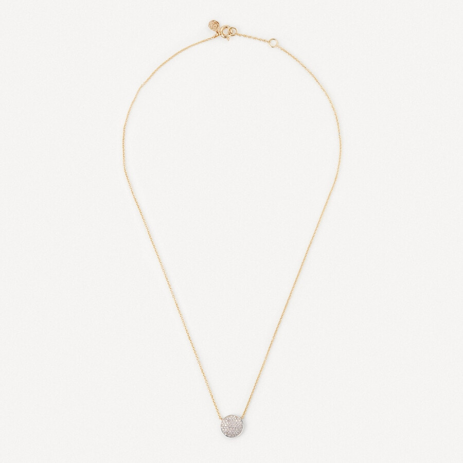 halskette aus gold und weißgold mit diamanten von tous atelier