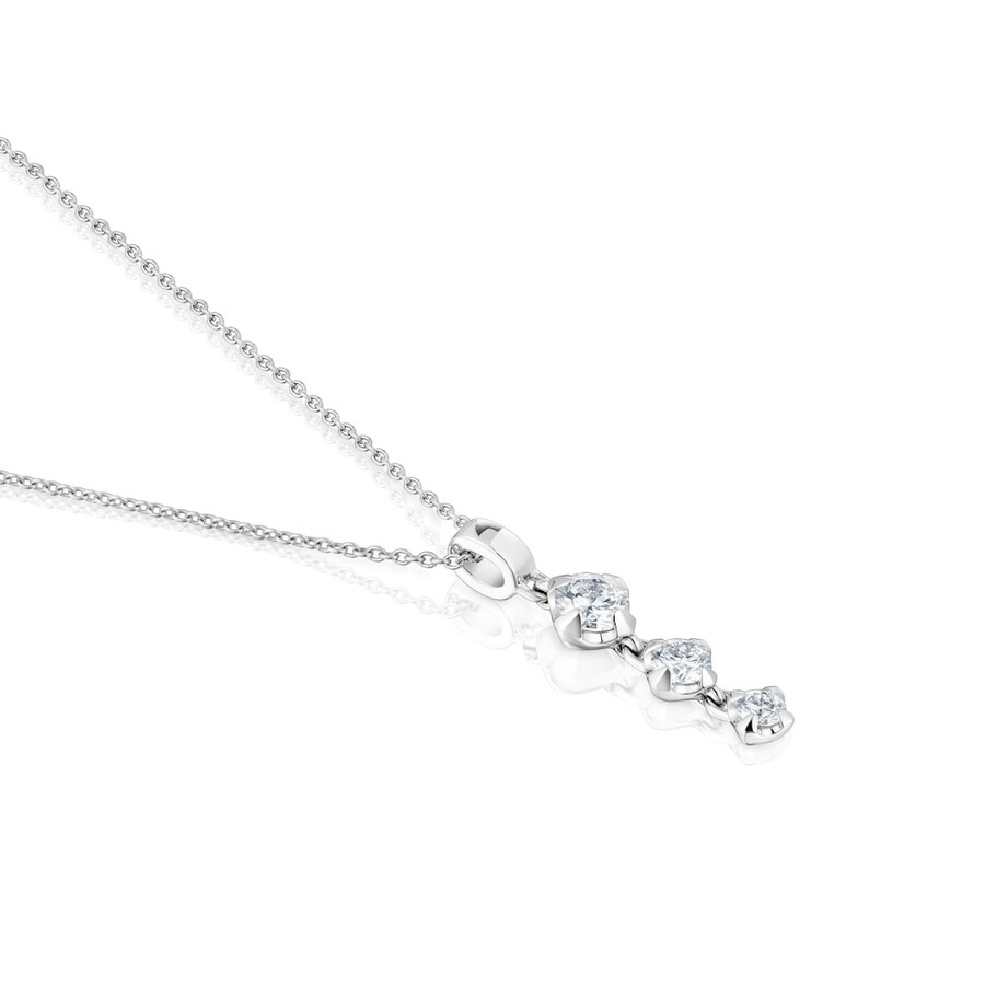 platin-choker mit im labor gezüchteten diamanten les classiques lgd