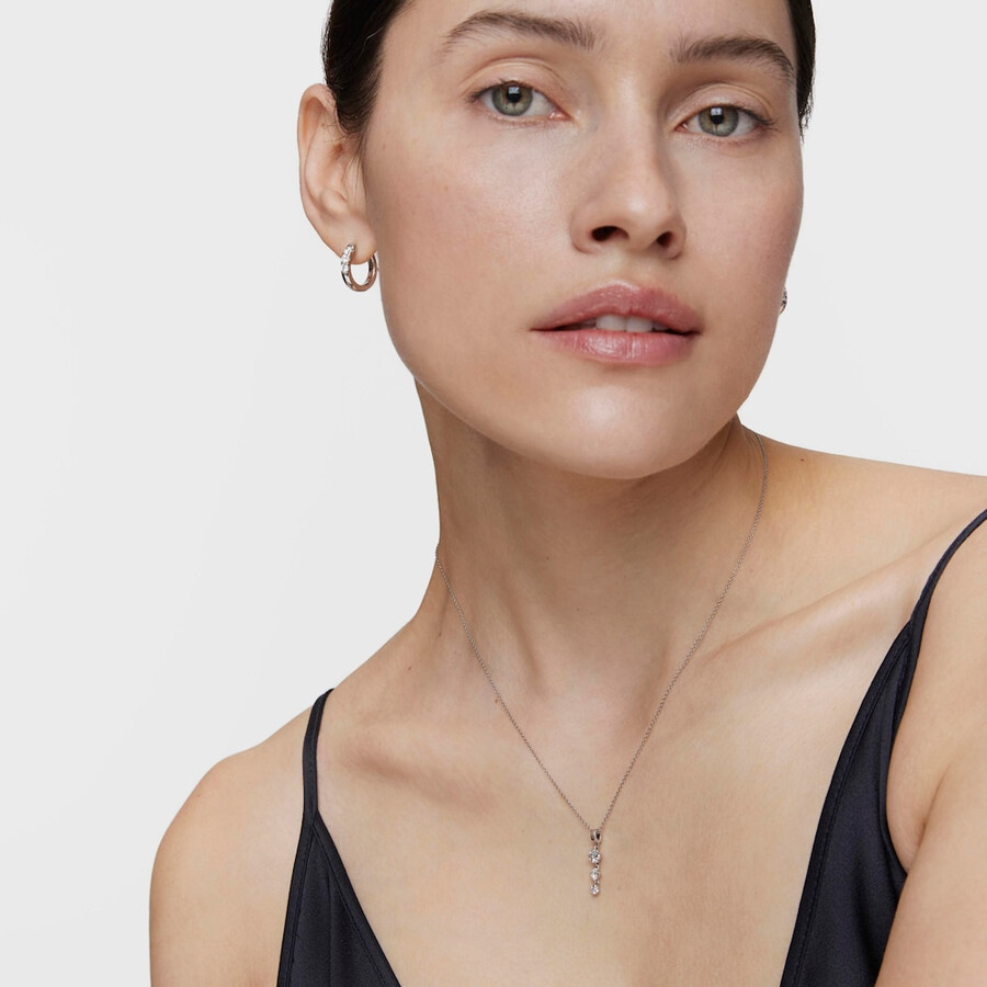 platin-choker mit im labor gezüchteten diamanten les classiques lgd