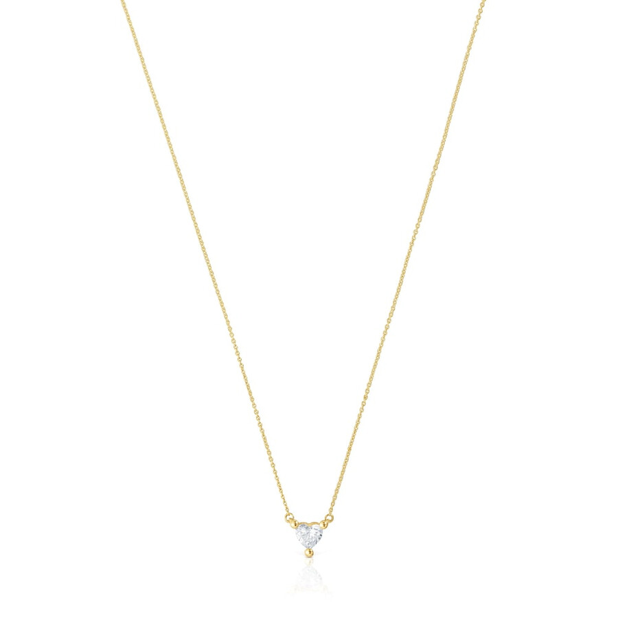 kurze goldkette mit im labor gezüchtetem diamanten „garden of love lgd