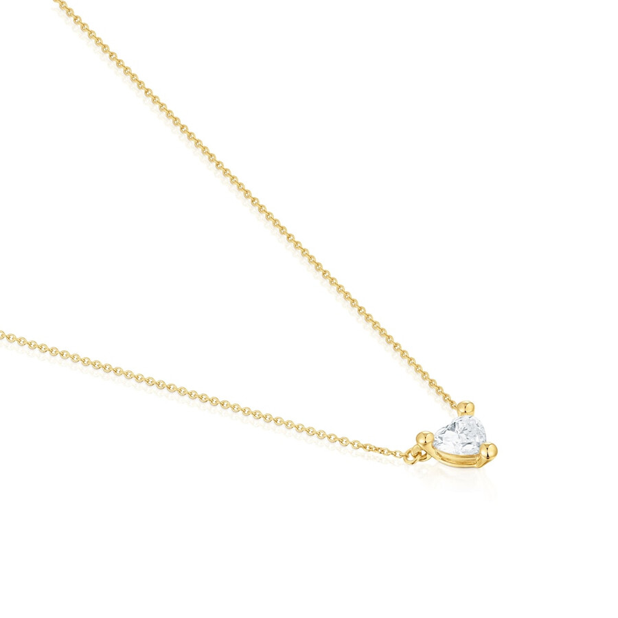 kurze goldkette mit im labor gezüchtetem diamanten „garden of love lgd