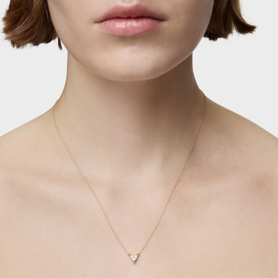 kurze goldkette mit im labor gezüchtetem diamanten „garden of love lgd