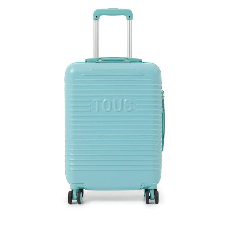 türkisfarbener koffer tous travel