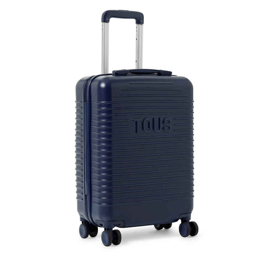 marineblauer koffer von tous travel