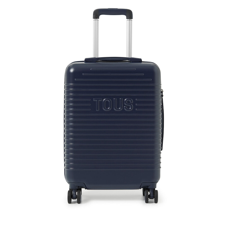 marineblauer koffer von tous travel