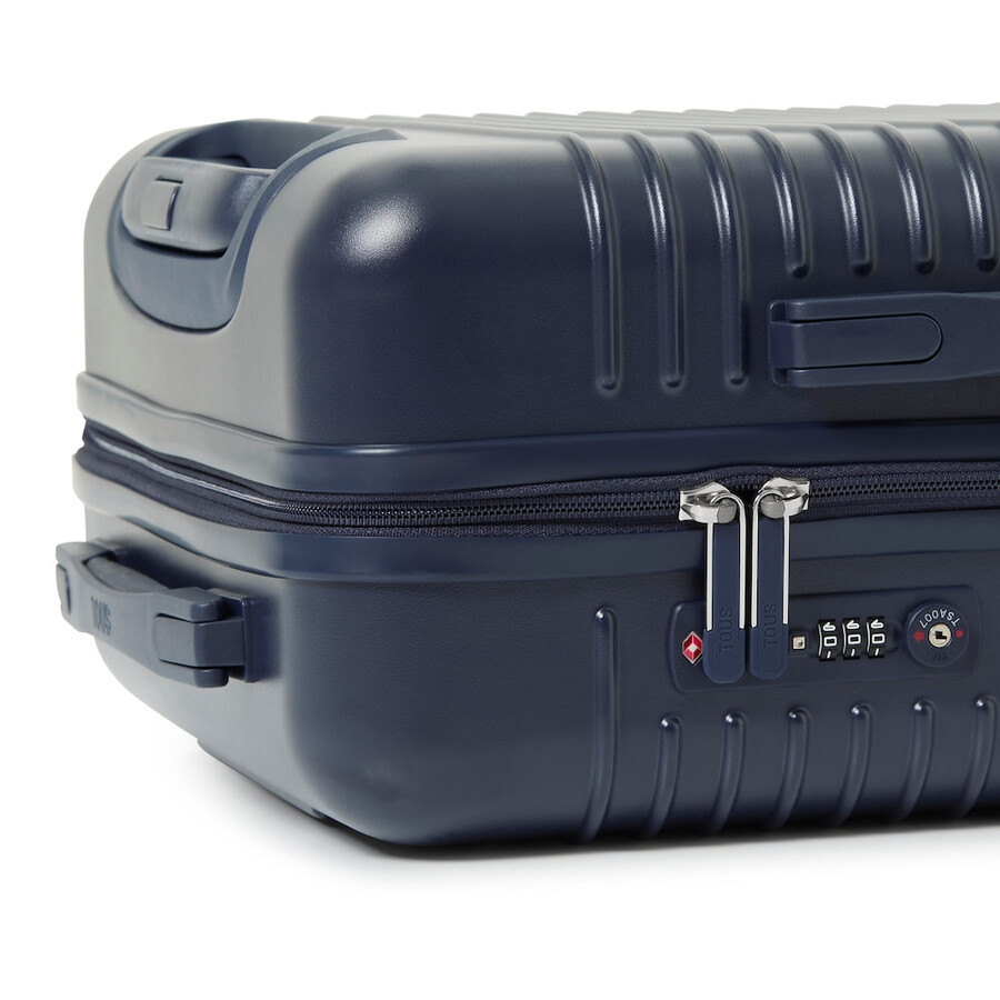 marineblauer koffer von tous travel