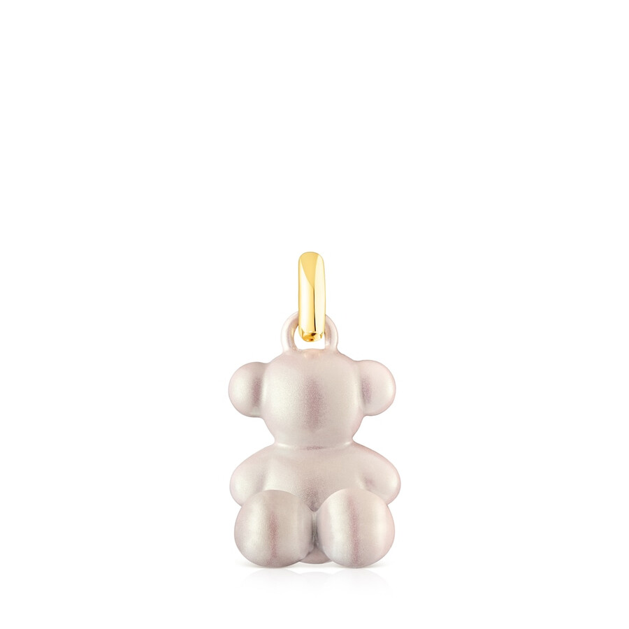 anhänger „bold bear aus weißem stahl