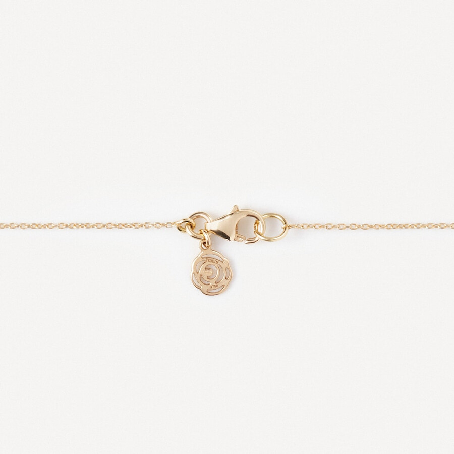 halskette aus gold und weißgold mit diamanten von tous atelier