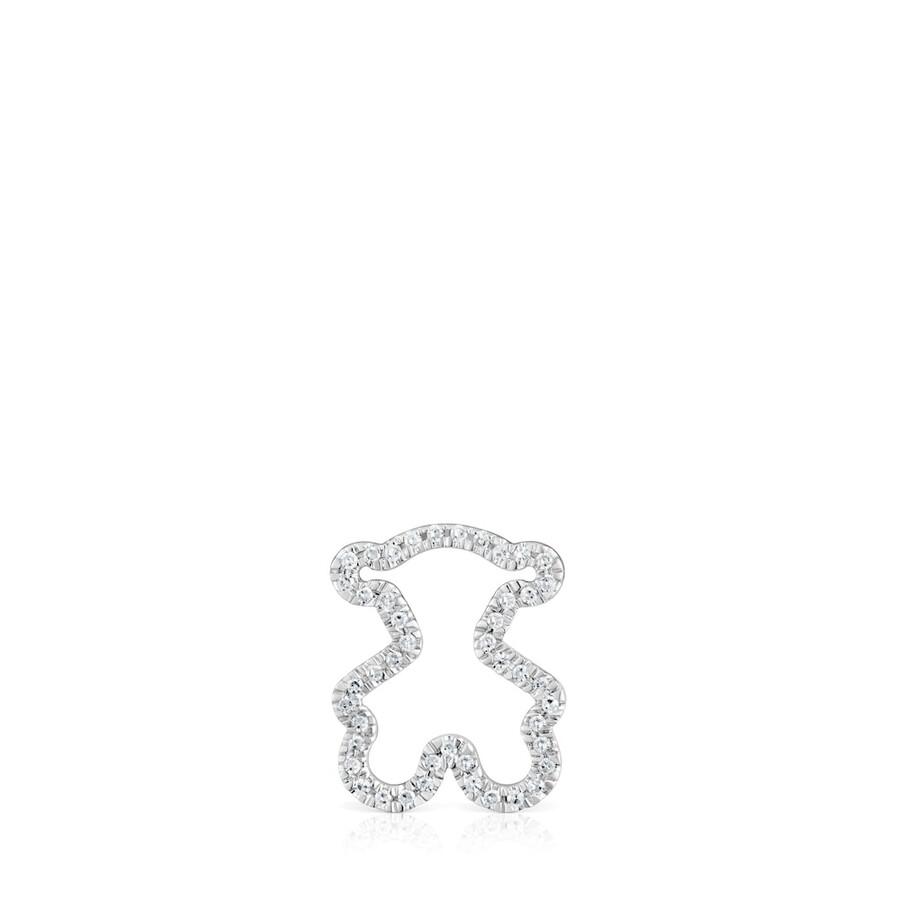 16 mm großer bärenanhänger aus weißgold mit diamanten von icon gems