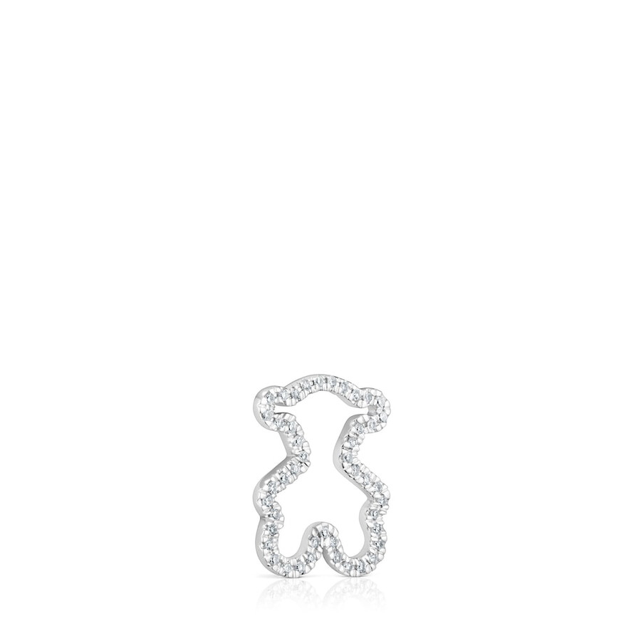 16 mm großer bärenanhänger aus weißgold mit diamanten von icon gems
