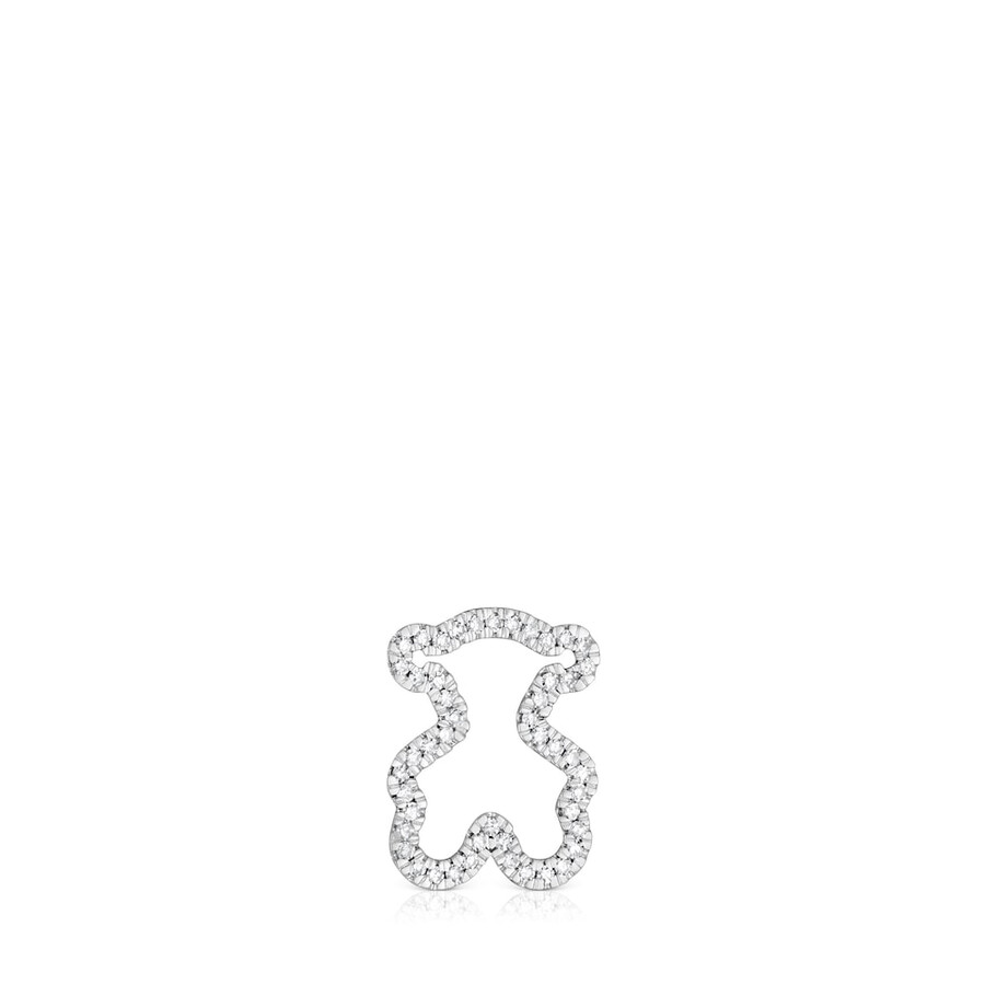 14 mm großer bärenanhänger aus weißgold mit diamanten von icon gems