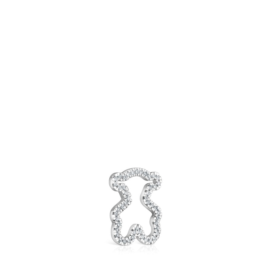 14 mm großer bärenanhänger aus weißgold mit diamanten von icon gems
