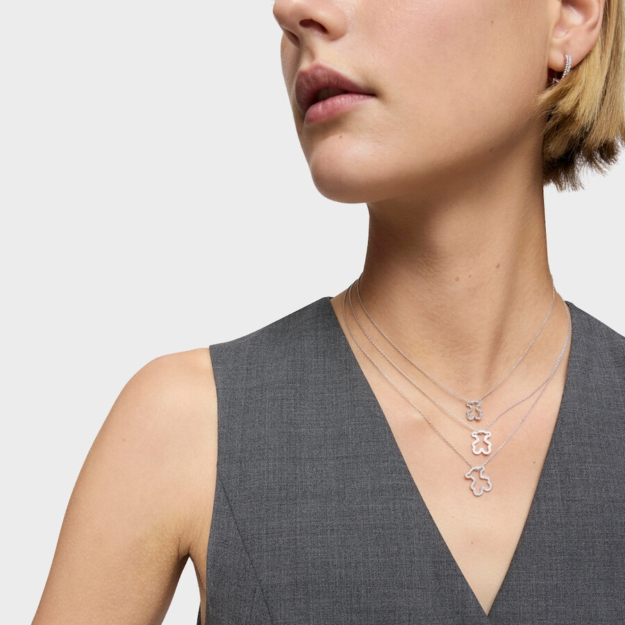 14 mm großer bärenanhänger aus weißgold mit diamanten von icon gems