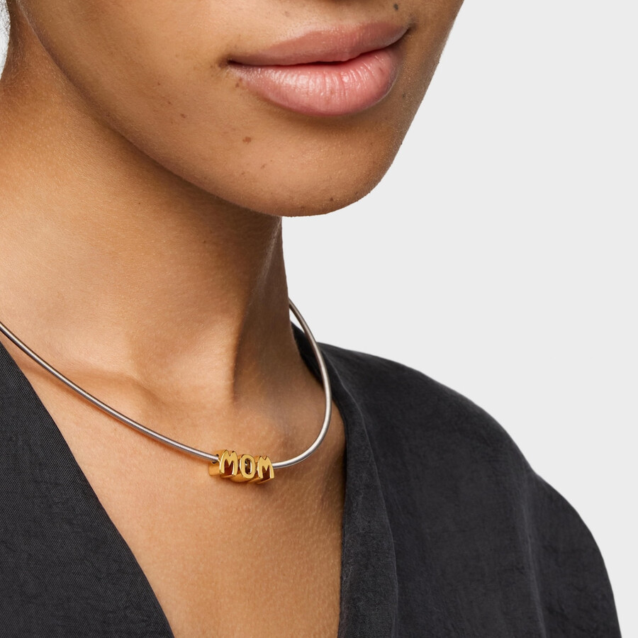 18-karätige vergoldung auf silber packung charms tous mom