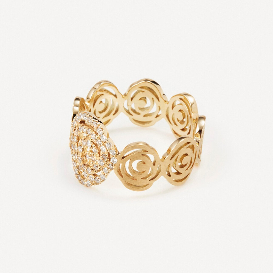 ring aus gold mit diamanten tous atelier