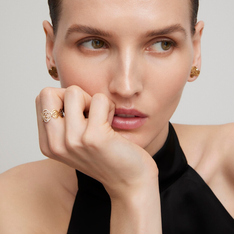 ring aus gold mit diamanten tous atelier