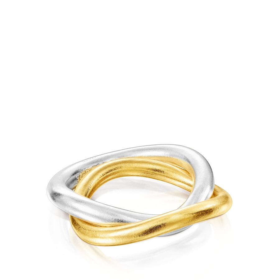 zweifarbiges ring-set