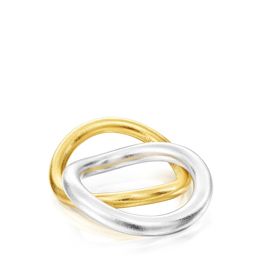 zweifarbiges ring-set
