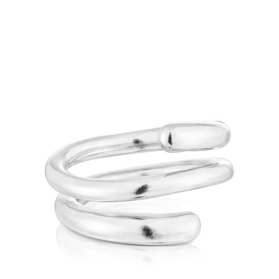 silberner spiralring new haven