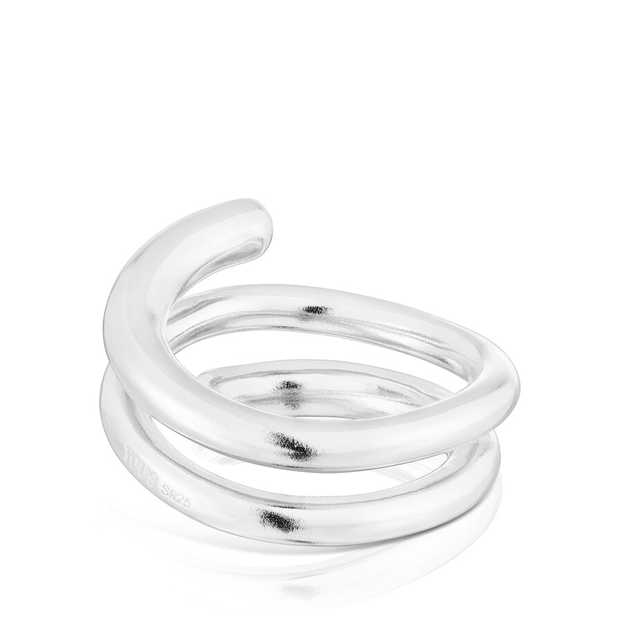 silberner spiralring new haven