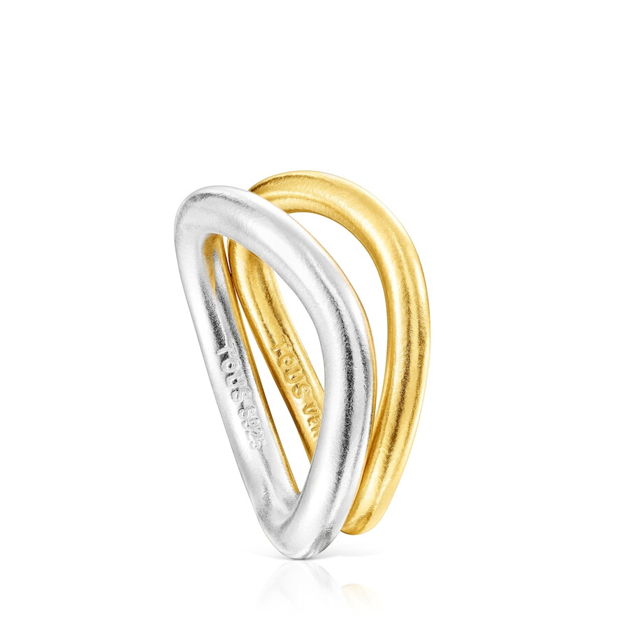 zweifarbiges ring-set