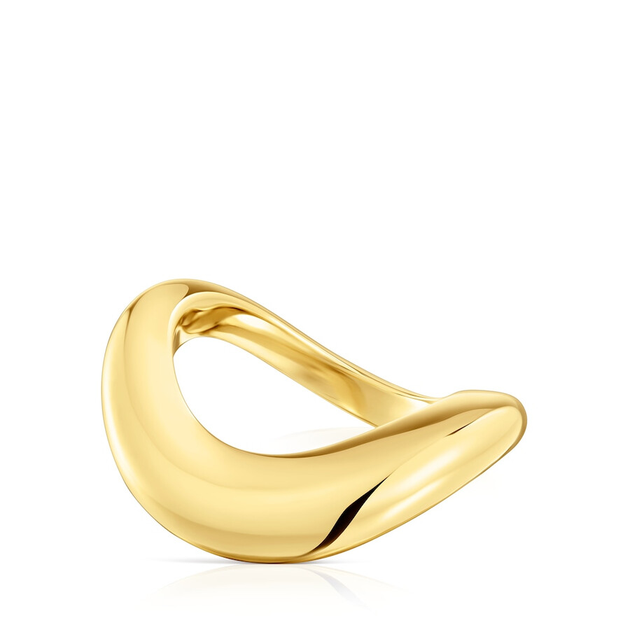 kleiner ring mit 18-karätiger vergoldung auf silber galia basics