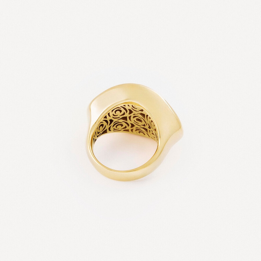 goldring mit diamantdetails tous atelier