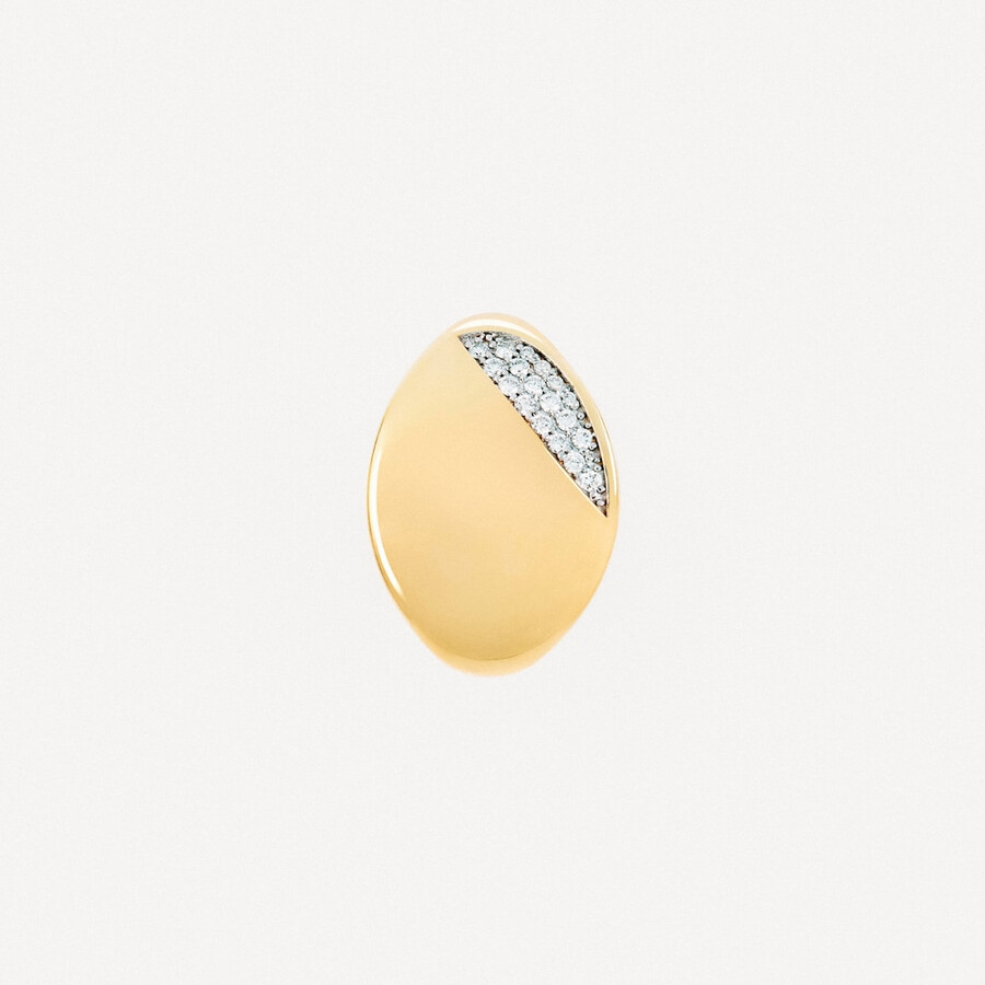 goldring mit diamantdetails tous atelier