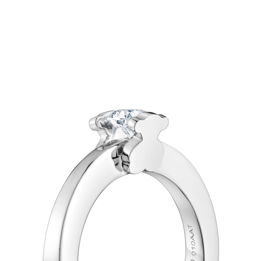 platin-solitärring mit 025 ct labordiamant von tous sweet diamonds lgd