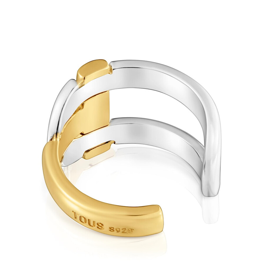 zweifarbiger ring tous manifesto