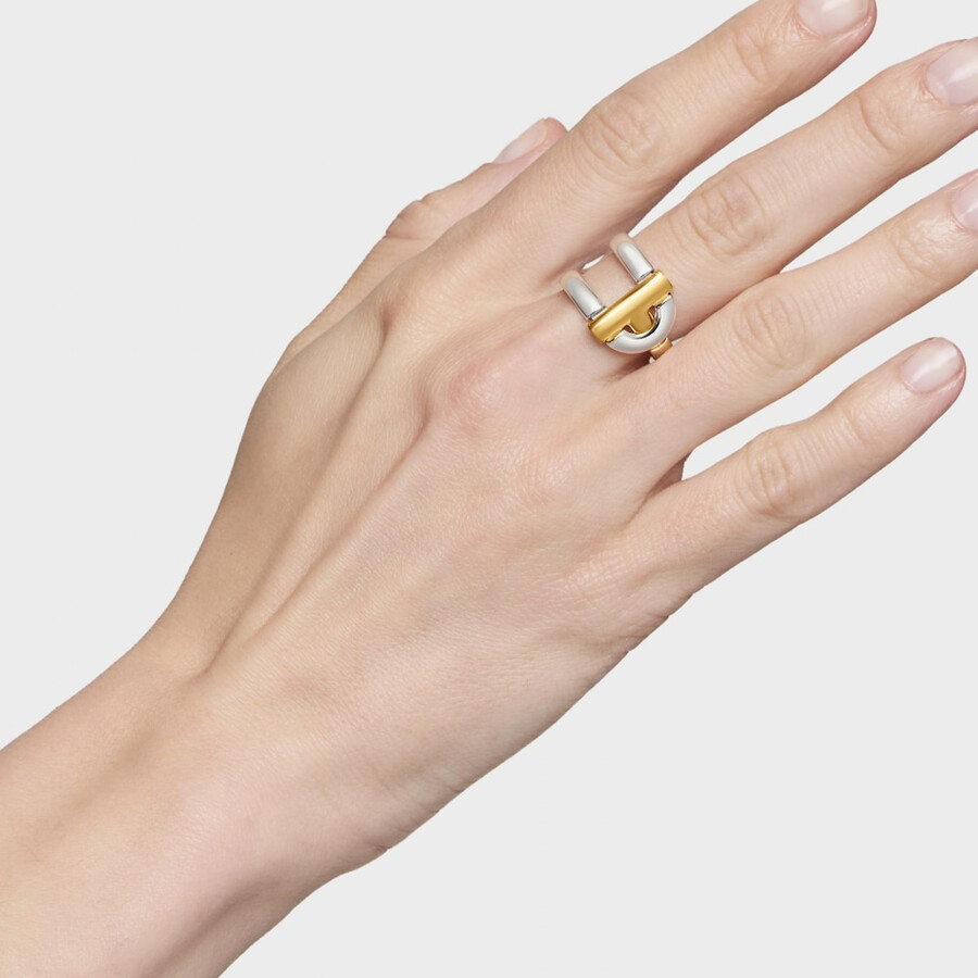 zweifarbiger ring tous manifesto