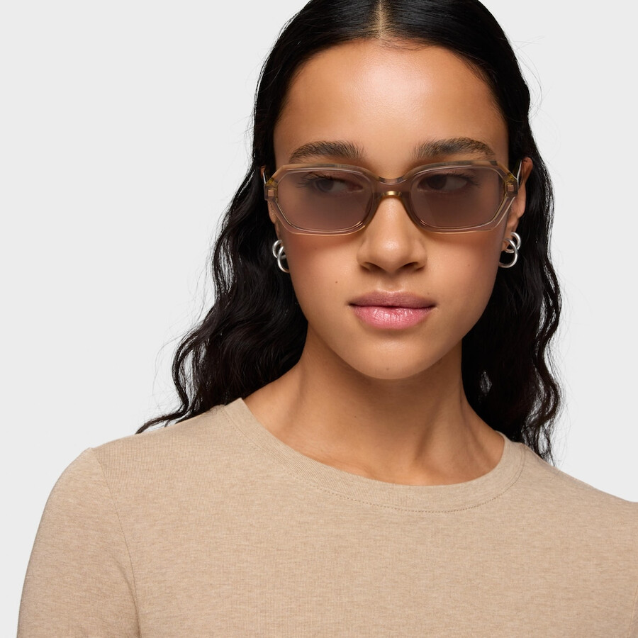 beige sonnenbrille helloval