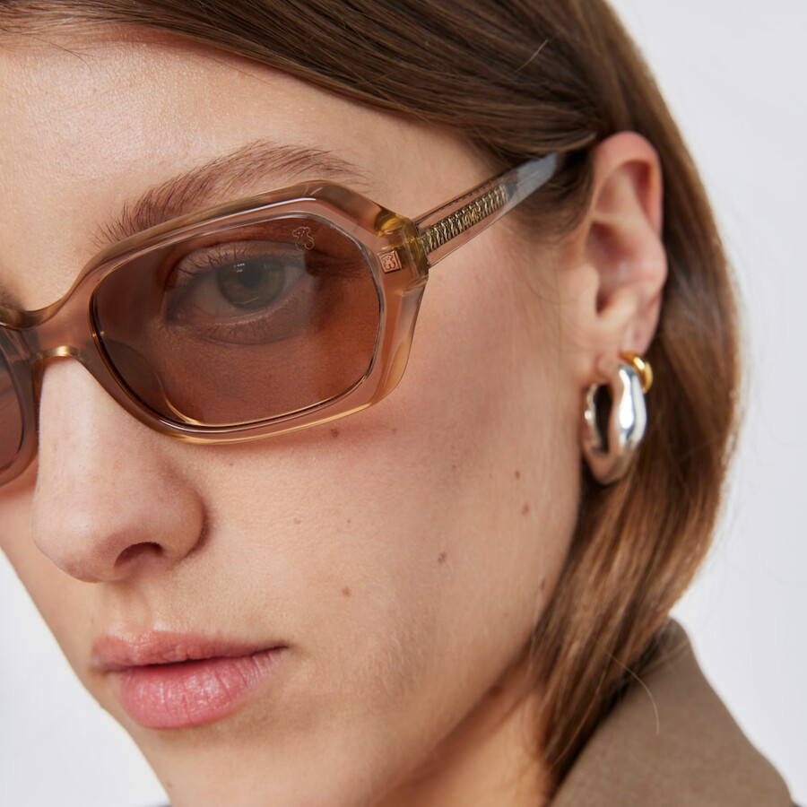 beige sonnenbrille helloval