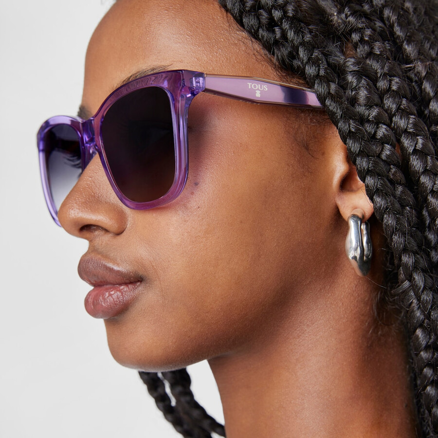 lilafarbene sonnenbrille lauper