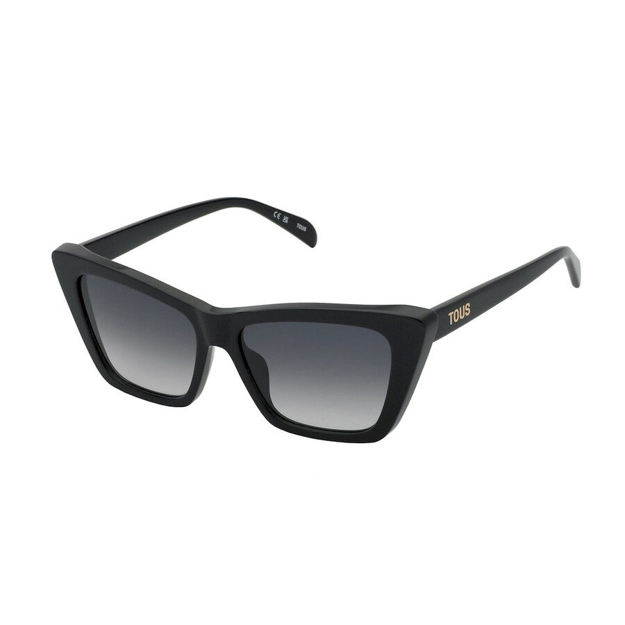 schwarze sonnenbrille mit tous-logo-farbblock