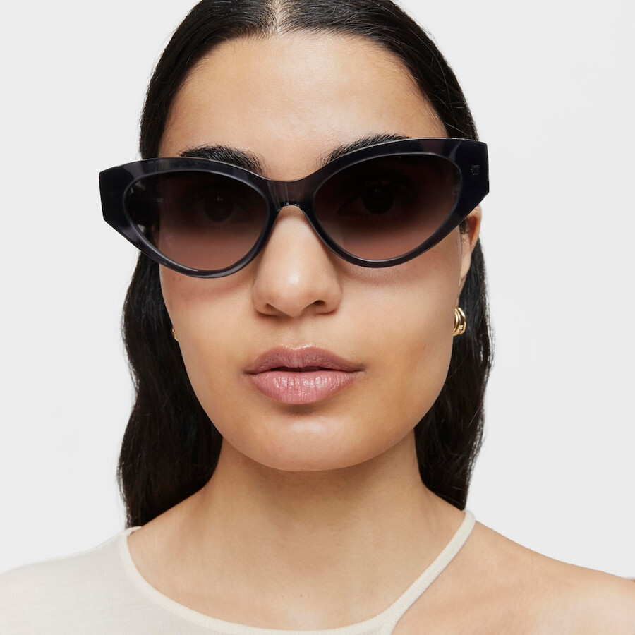 graue sonnenbrille tous cat eye