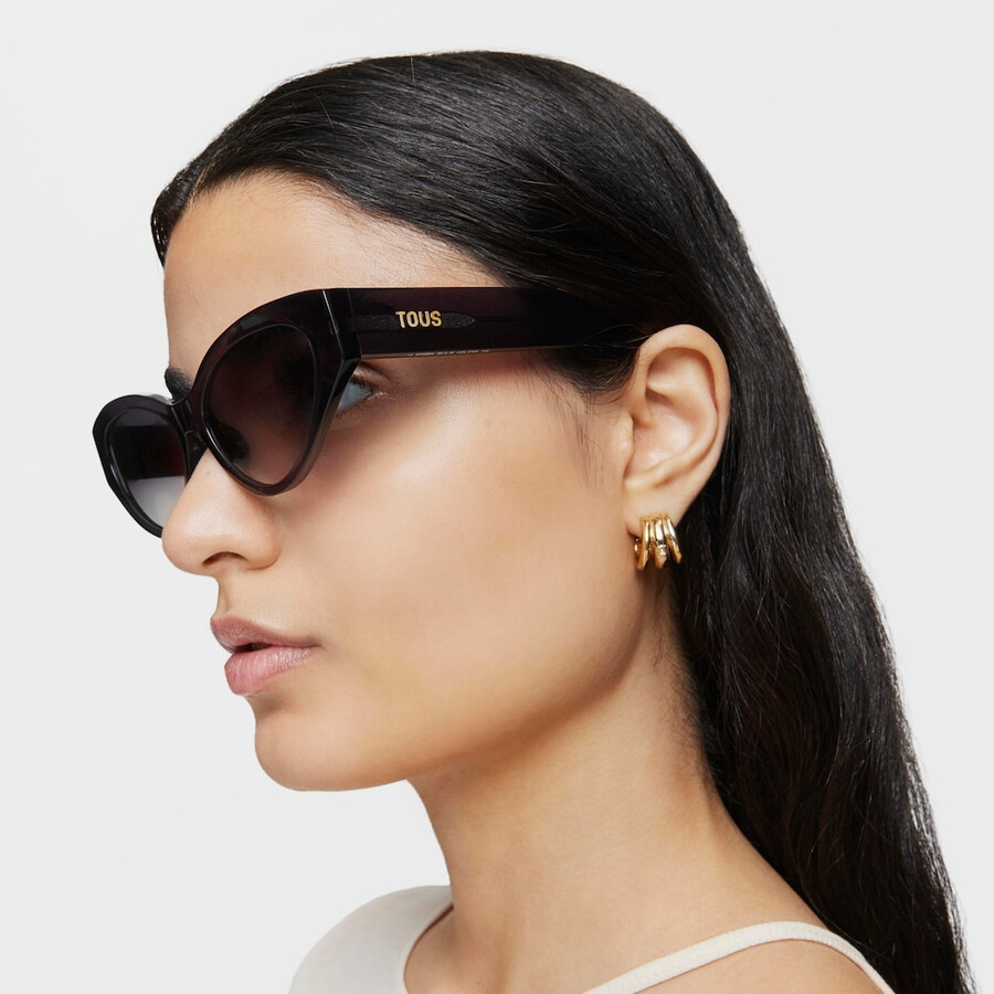 graue sonnenbrille tous cat eye