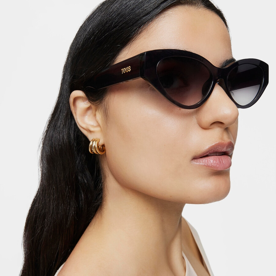 graue sonnenbrille tous cat eye