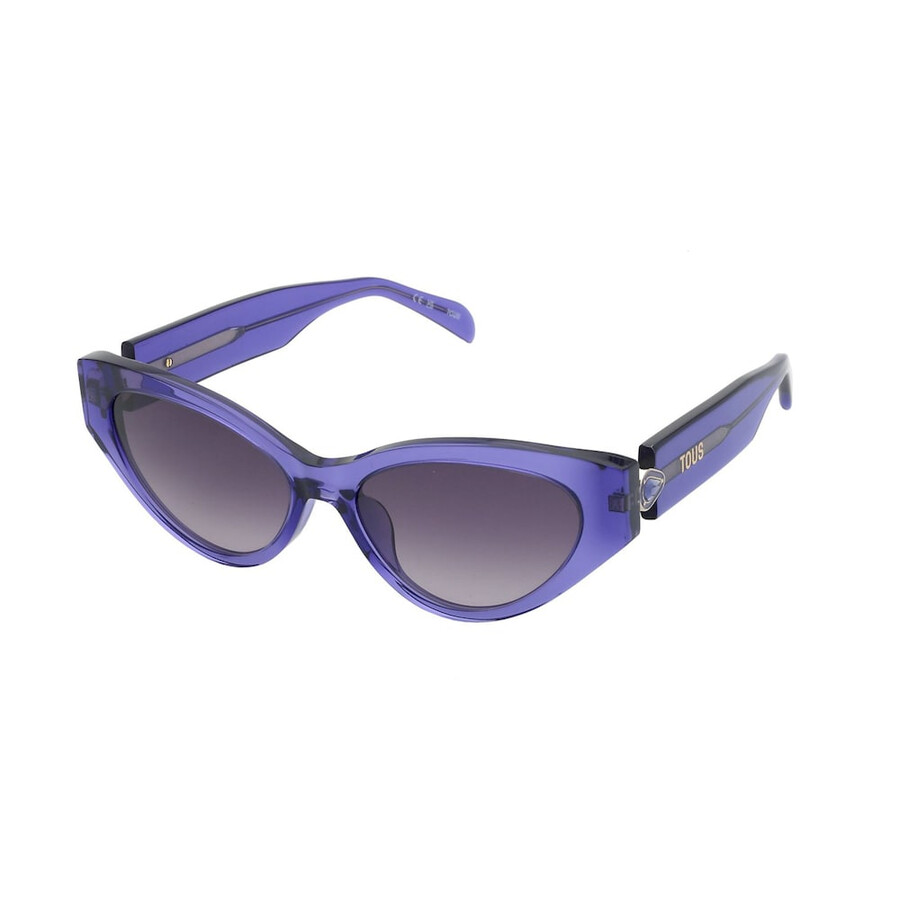 lilafarbene sonnenbrille tous cat eye