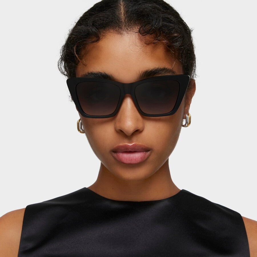 schwarze sonnenbrille tous edge