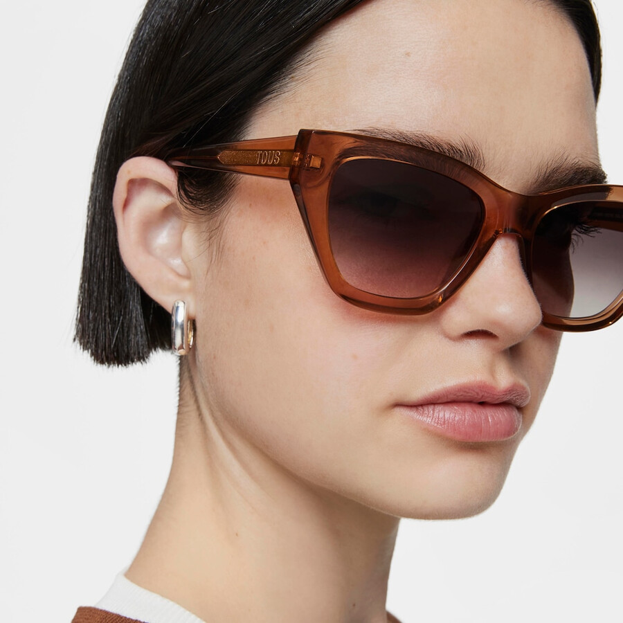 braune sonnenbrille tous edge