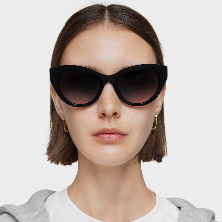 schwarze sonnenbrille tous butterfly