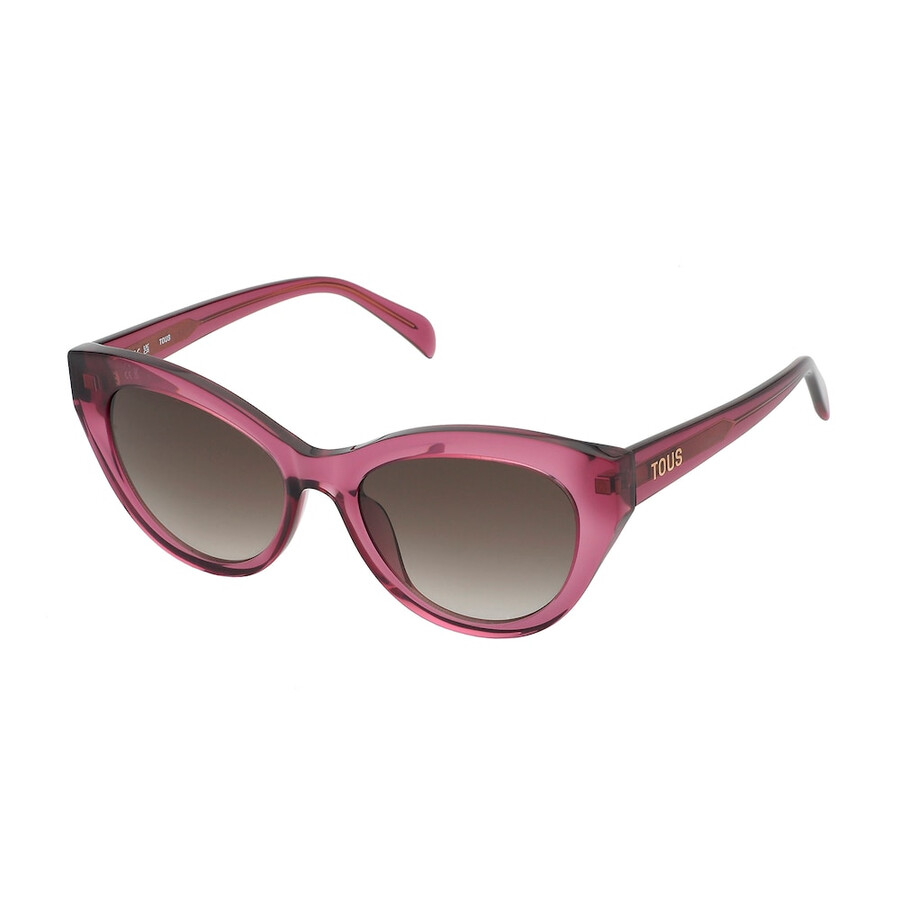 burgunderfarbene sonnenbrille tous butterfly